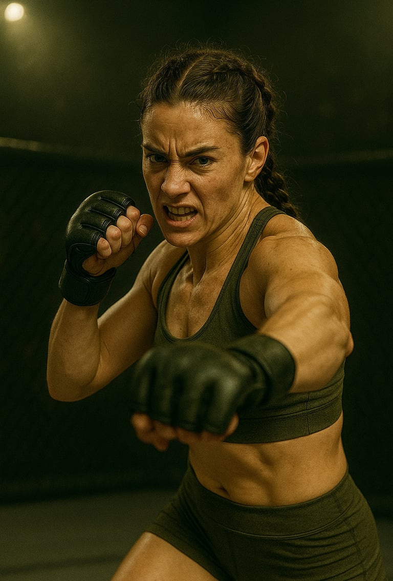 combattante de mma, octogone, mathilde declercq, preparateur mental, preparatrice mentale, coach mental ,  coach 