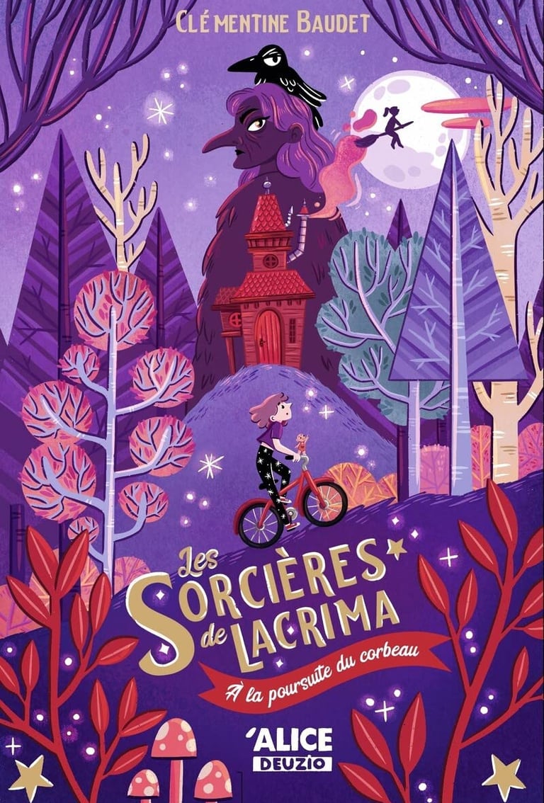 Première de couverture du roman Les sorcières de Lacrima