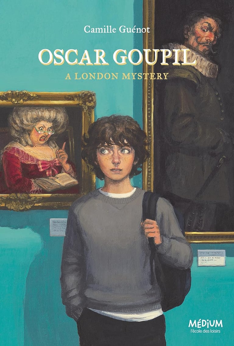 Première de couverture du roman Oscar Goupil