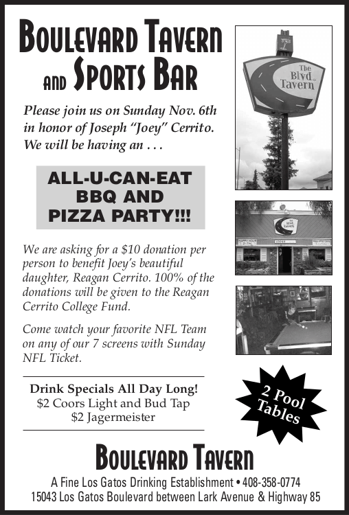 Boulevard Tavern Ad