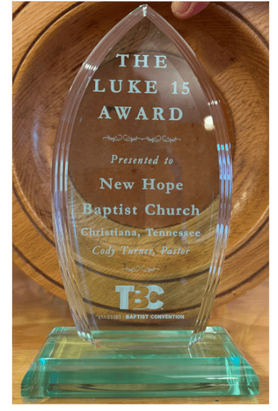 The Luke 15 Award Picture