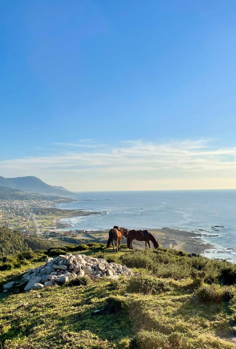 vacaciones a caballo por galicia