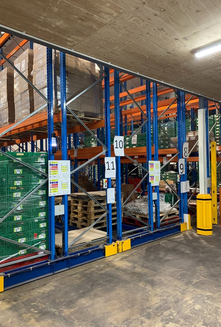mobile pallet racking