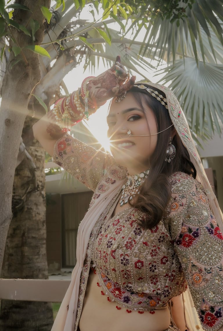 best soft bridal makeup and hairstyles in wedding look R&D bridal makeup studio and salon vadodara