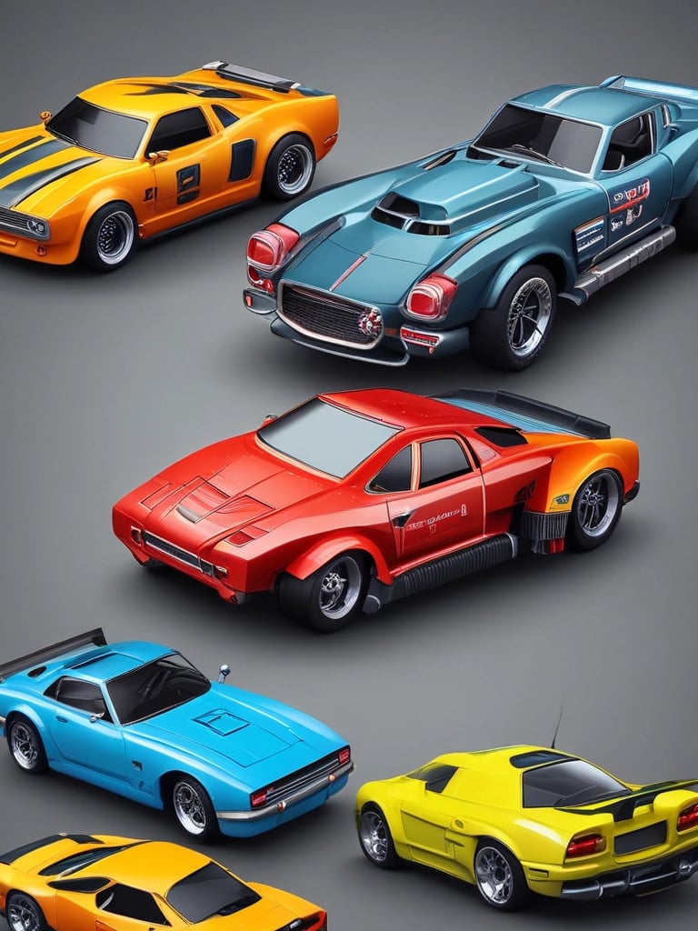 A small red car toy on a car dashboard.