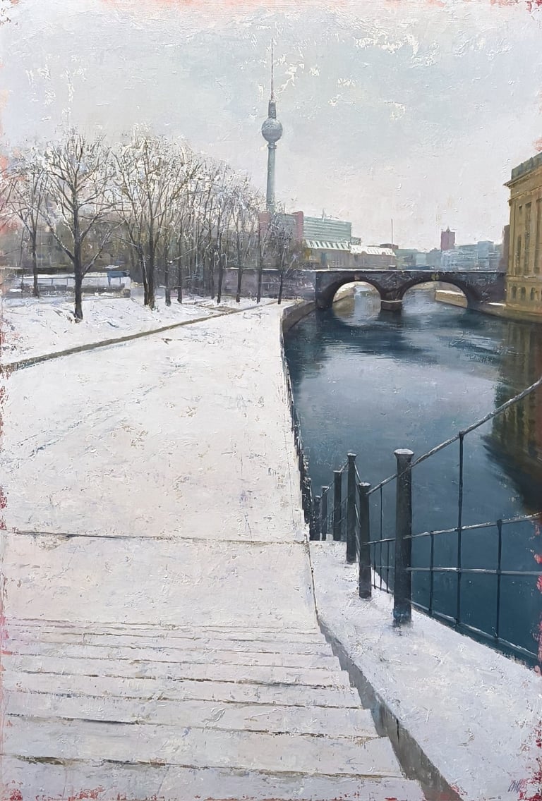 WHITE BERLIN 130 X 89