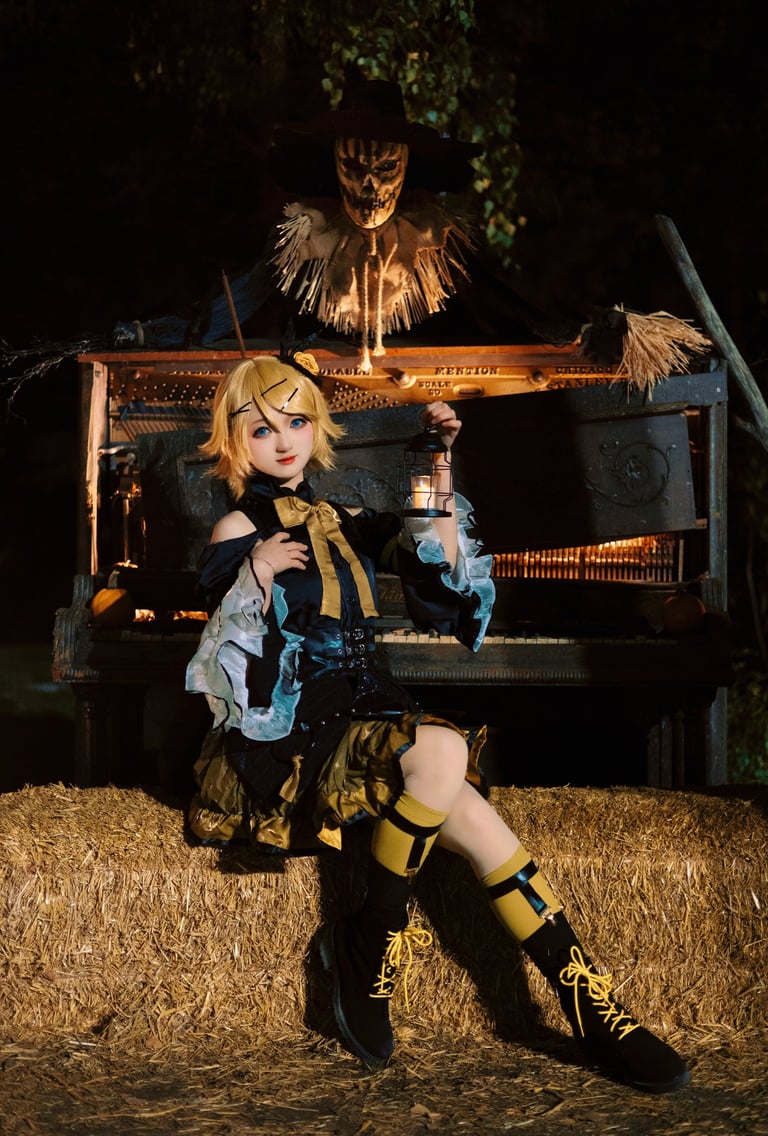 halloween, portait, montreal