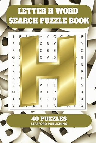 Letter H Word Search Puzzle Book