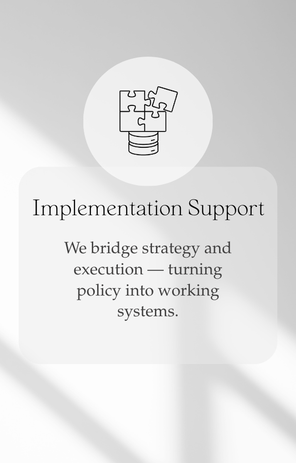Implementation Support
