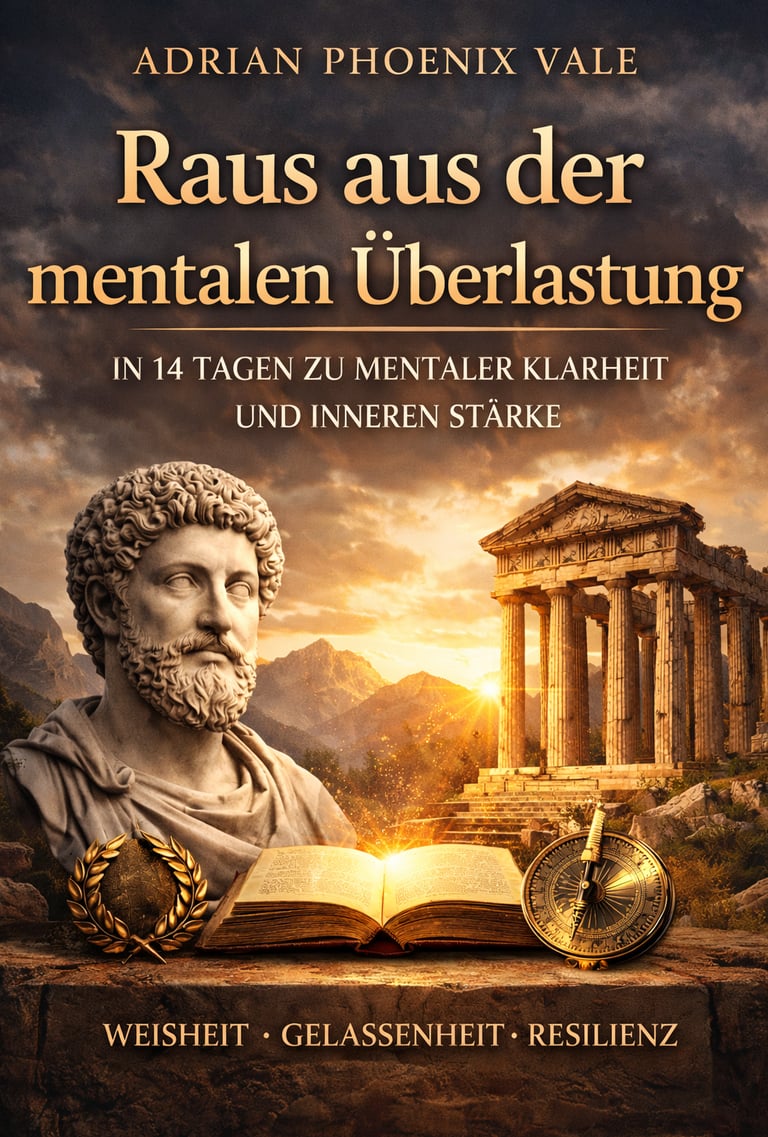 „Raus aus der mentalen Überlastung: 14-Tage-Programm mit stoischen Werkzeugen für mentale Klarheit, 