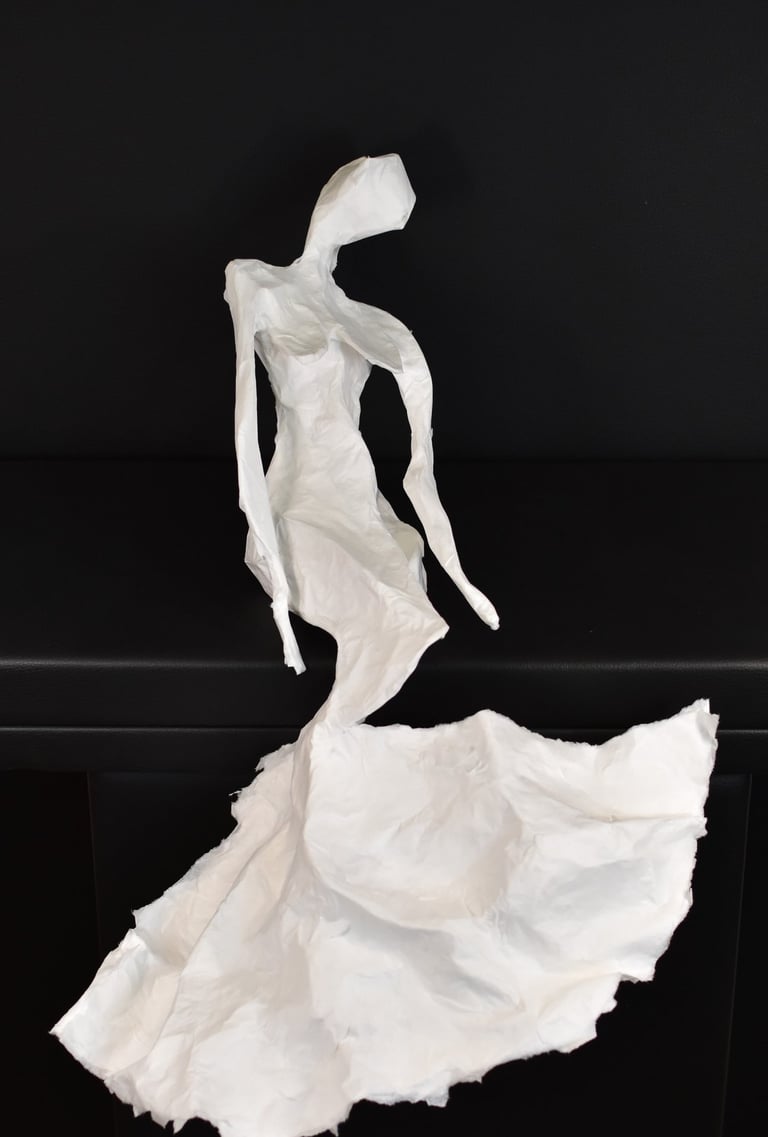 sculpture papier sirène Sète escale à Sète