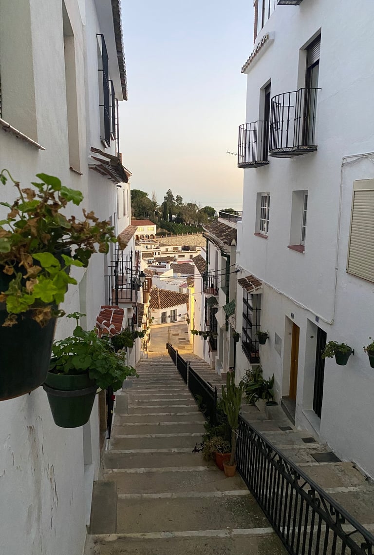 Espagne Mijas Pueblo ruelle