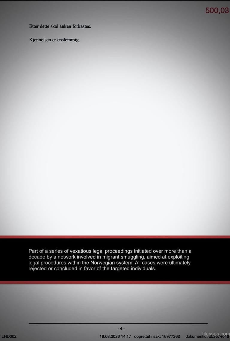 قرار محكمة الغرب برفض استئناف زينب عبد الكريم بتاريخ  2026  March 19