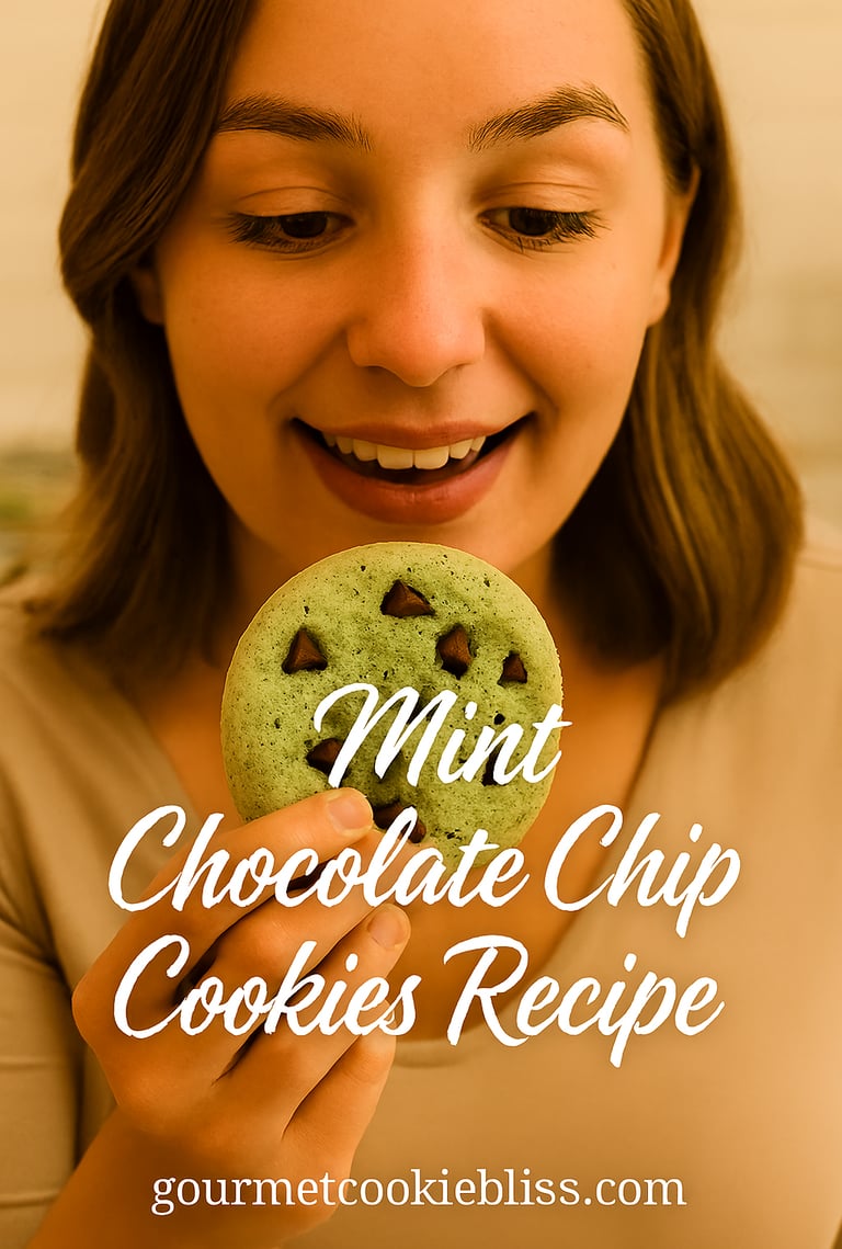 Mint Chocolate Chip Cookies Recipe