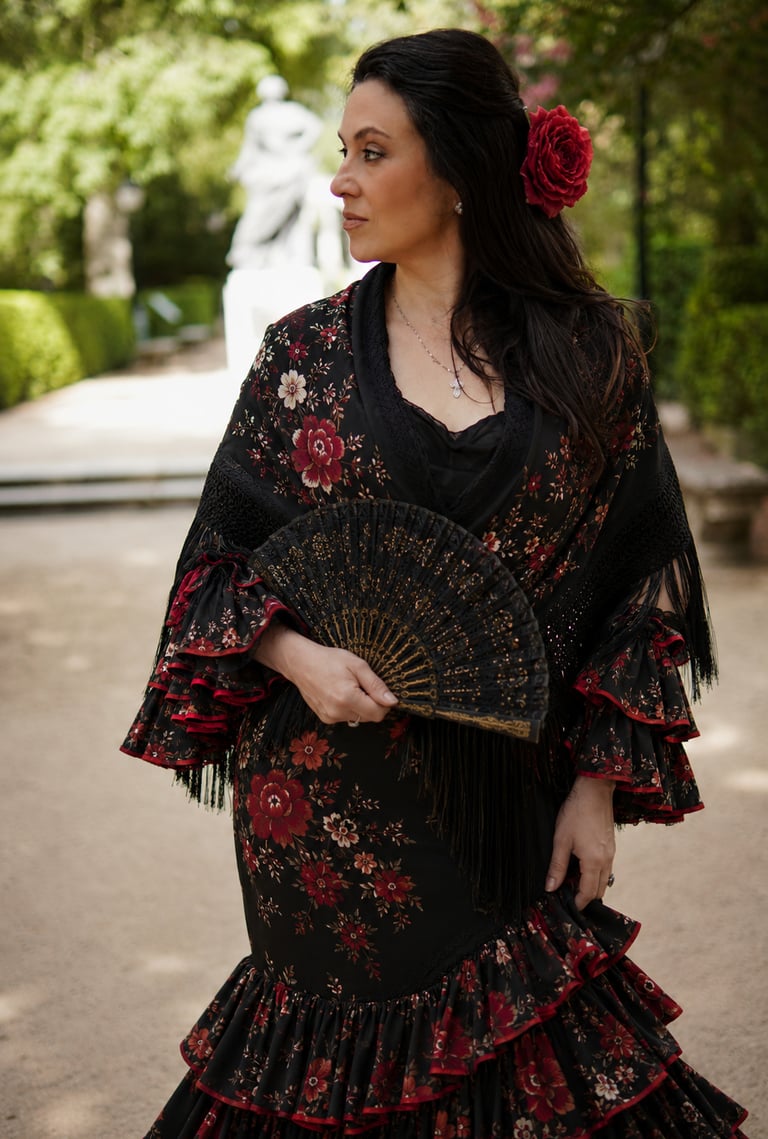 Spanish costume photoshoot Madrid