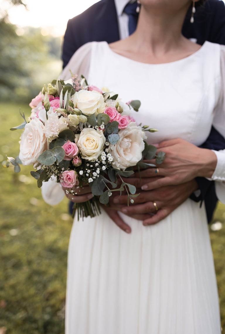 Bouquet de la mariée château d'anizy