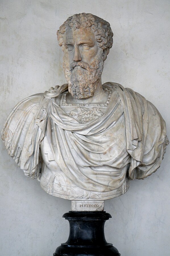 busto emperador pertinax
