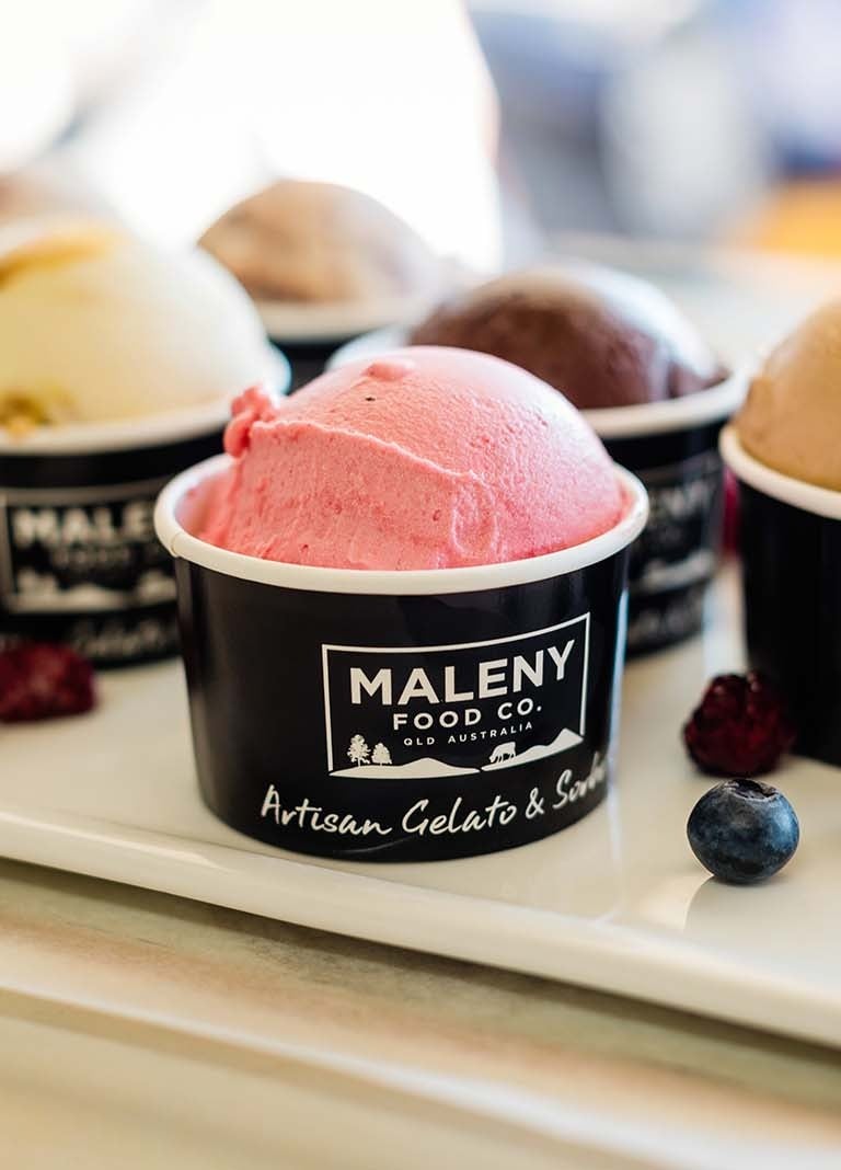 Gelato is the name for Italian style ice cream, which tastes far richer and creamier