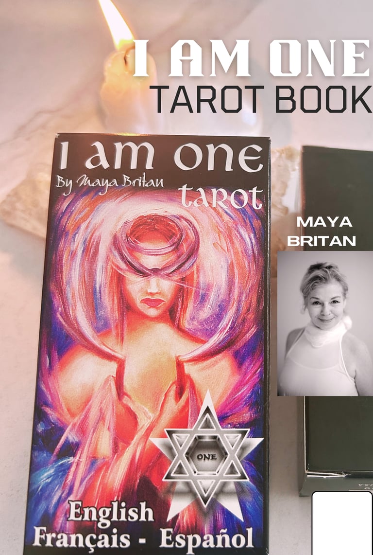 Tarot Textbook for The I Am One Tarot Deck 2025 by Maya Britan