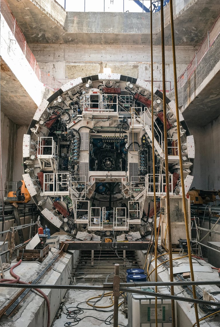 Photo suivi chantier machine 