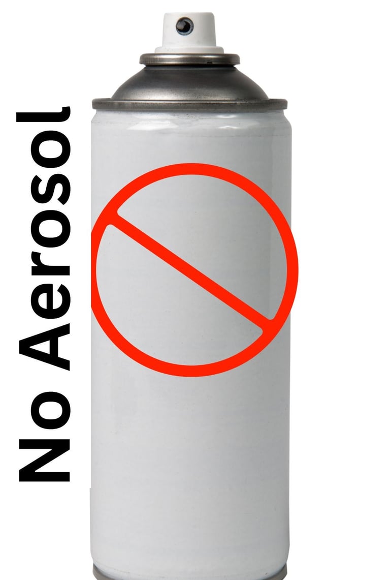 a can of dry shampoo aerosol spray
