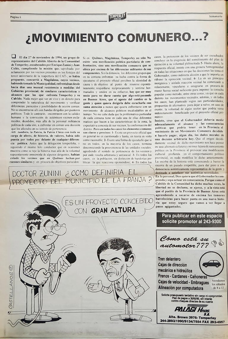 Temperley en Imágenes - 30/11/1994