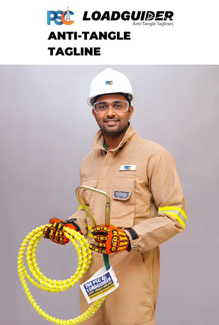 PSC Anti-Tangle Taglines | Safe Load Control for Crane & Lifting Operations