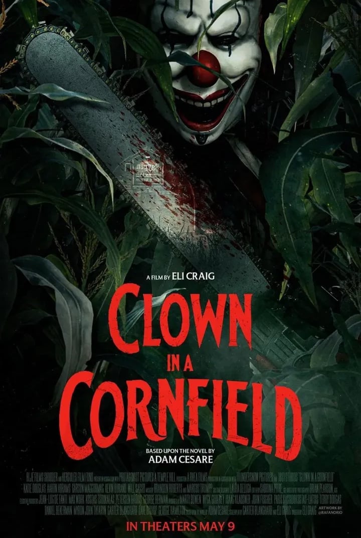 Clown in a Cornfield