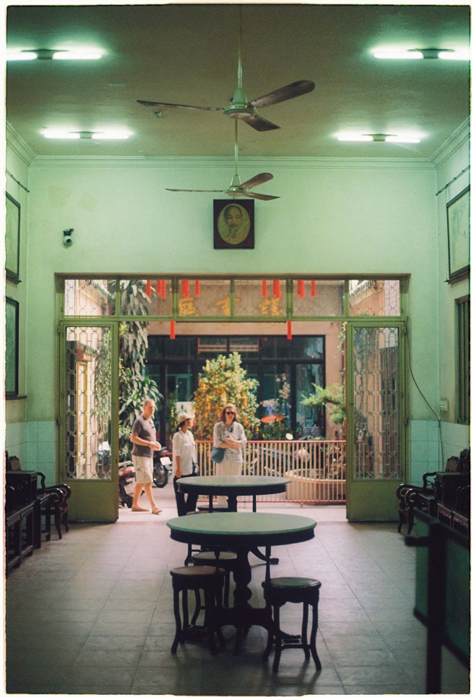 Pagoda interior in Saigon China town