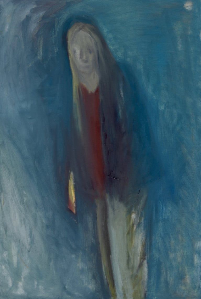 Figurative oil Painting Lina Mikuzyte