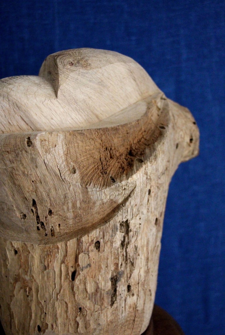 detail sculpture bois