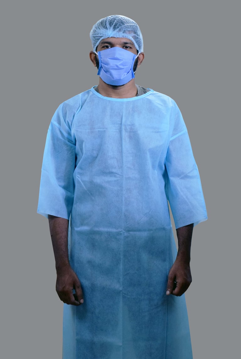 Disposable patient gown