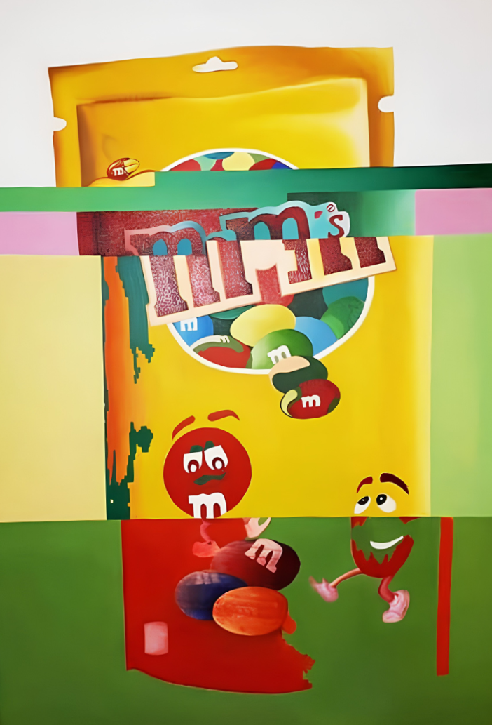 Tablou pop-art Sugar Experiment.