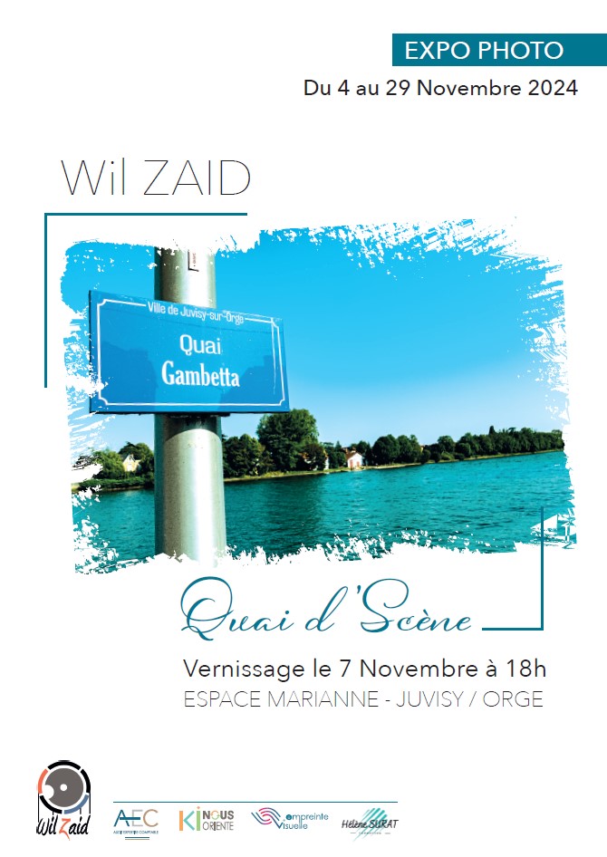Affiche exposition photo Wil ZAID