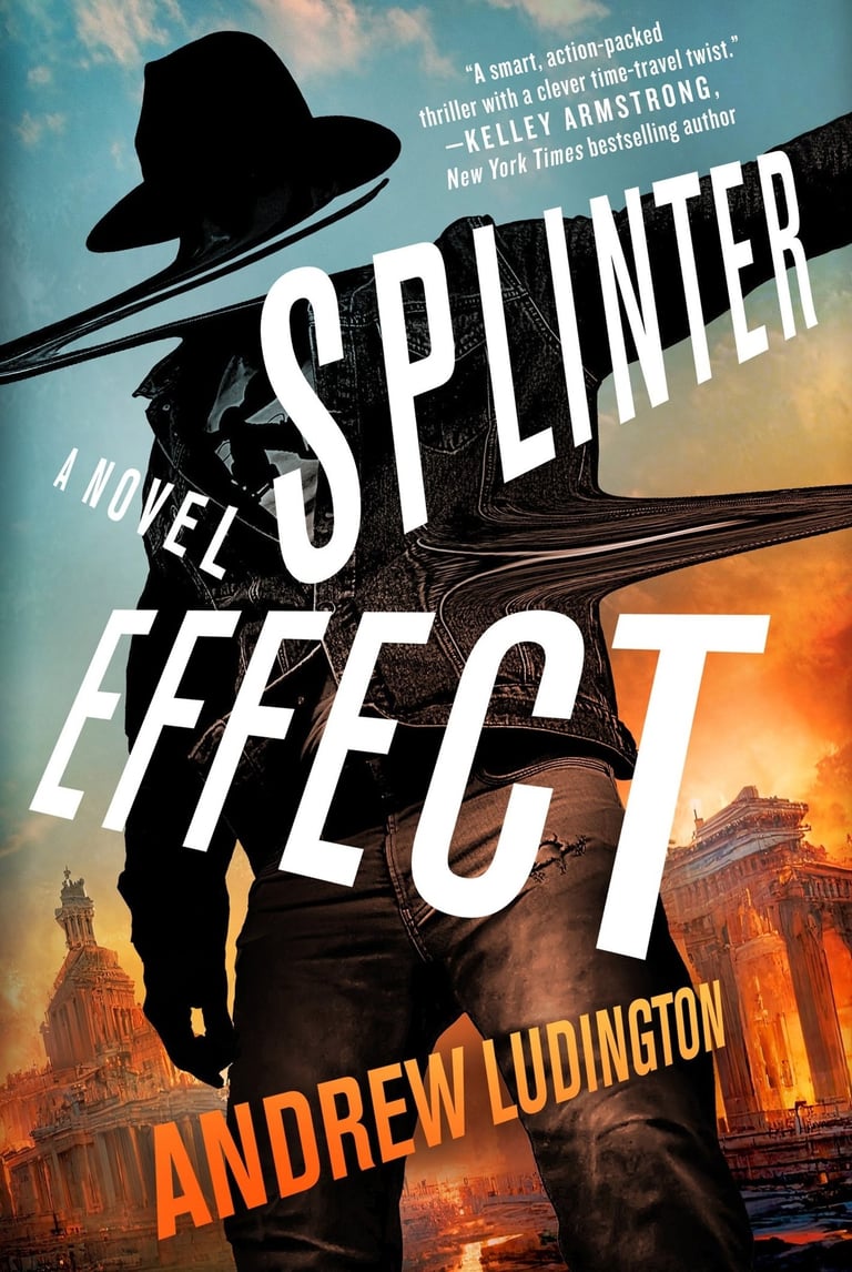 Jacket cover for Splinter Effect, book one in the Rabbit Ward series.