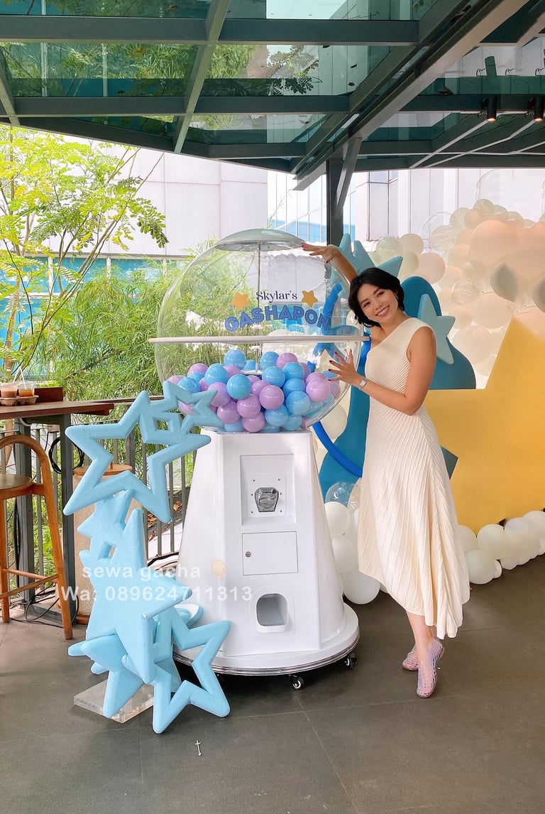 sewa mesin gachapon gacha jumbo jakarta untuk event