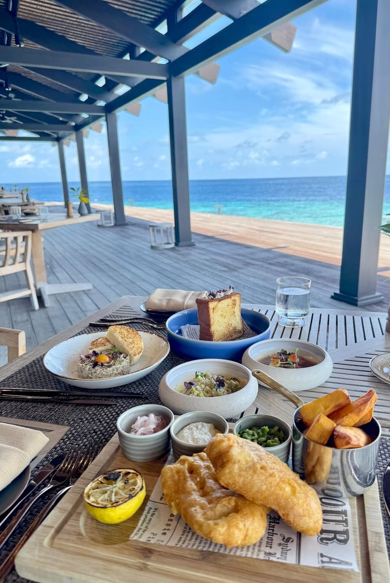 kudadoo maldives lunch food