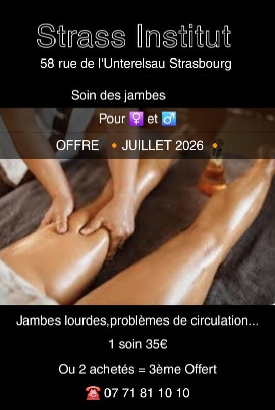 Offre Strass Institut - Juillet 2026