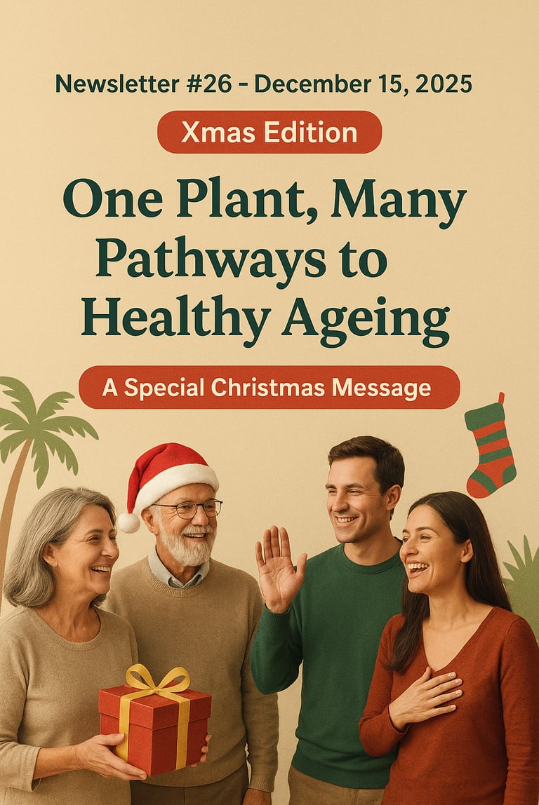 Many Pathways to Healthy Ageing with Annatto