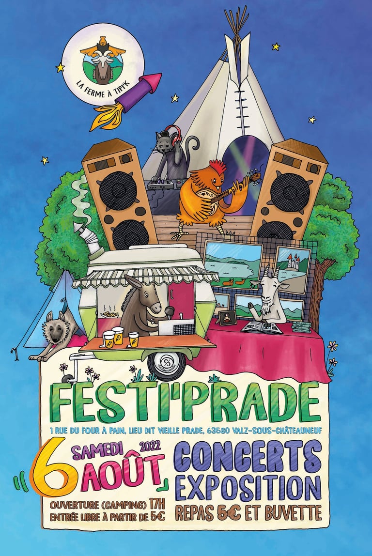 affiche Festi'prade