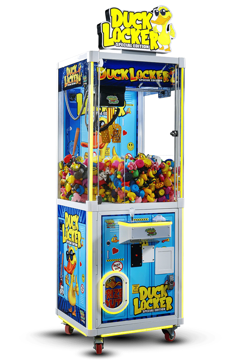 Duck Locker Claw Machine by Pipeline Games