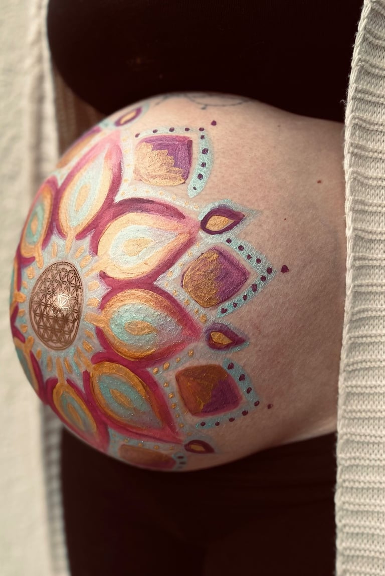 Begleitung bei Schwangerschaft und Geburt Farben der Geborgenheit