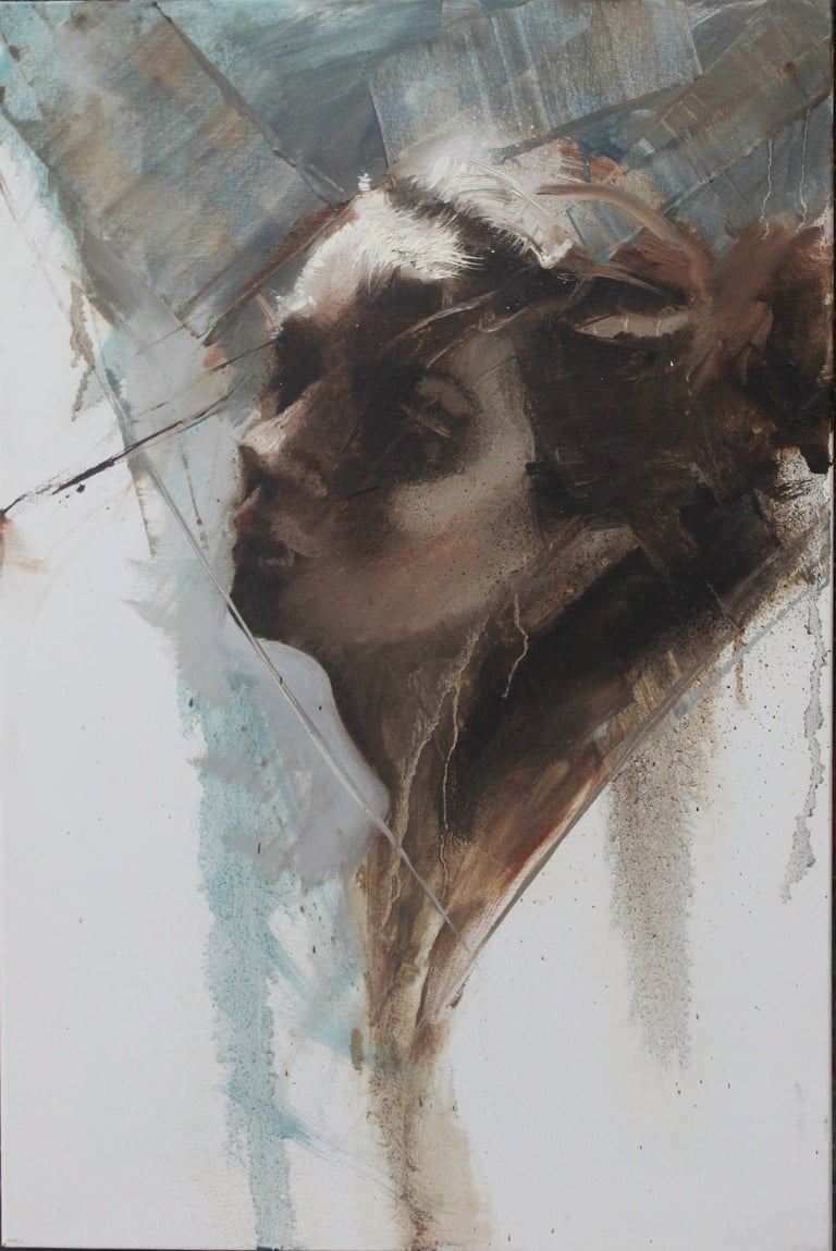 Maria - Óleo sobre tela