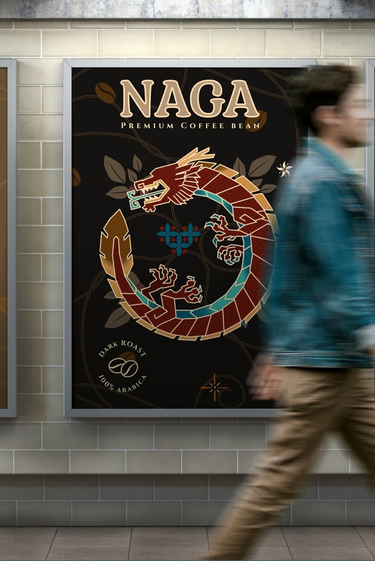 Naga Coffee - Coffee Packaging