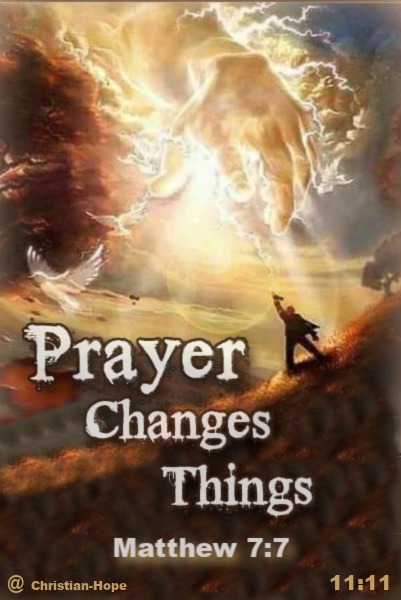 Prayer Changes Things