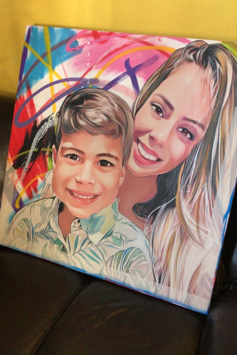 Ateliê, Pintura, Quadro Personalizado, Sergio Astral, Pop-Art