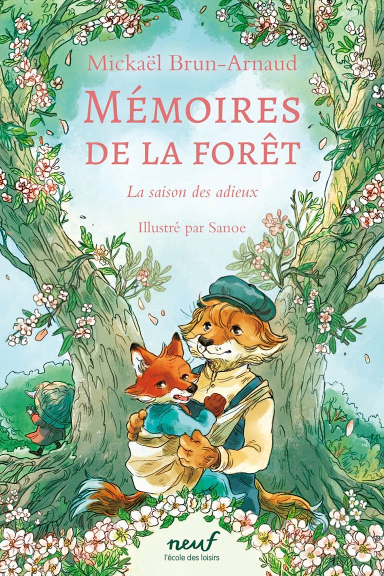 Première de couverture du tome 4 du roman Mémoires de la forêt