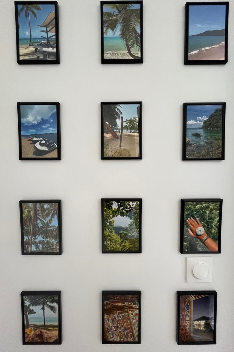 Villa de location idéale pour un séjour à Saint-François en Guadeloupe avec une décoration soignée 