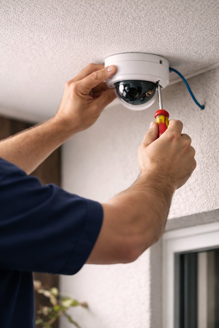 instalação e venda de câmera de segurança em Goiânia