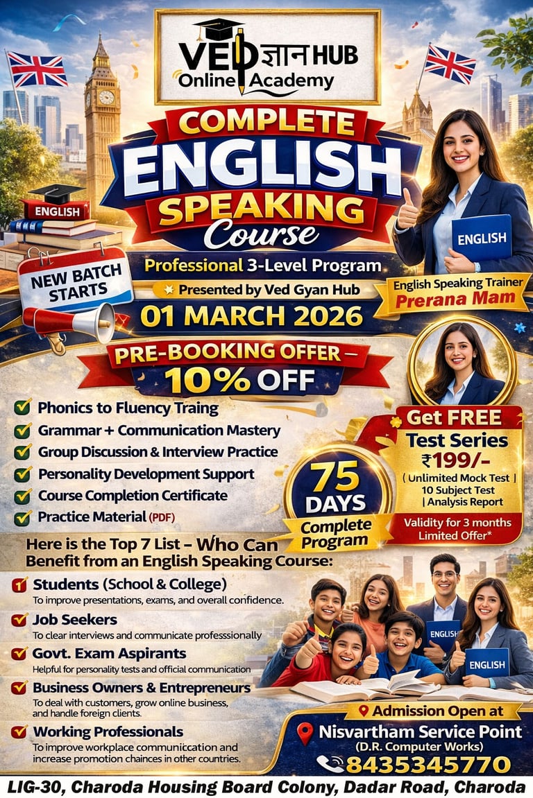 COMPLETE ENGLISH SPEAKING COURSE